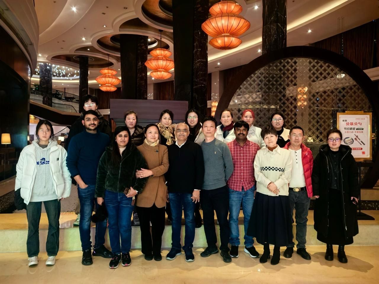 BDL team together in China