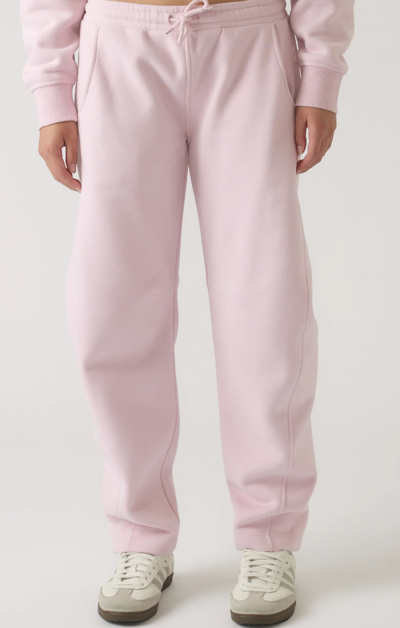 Barrel-leg trackpants