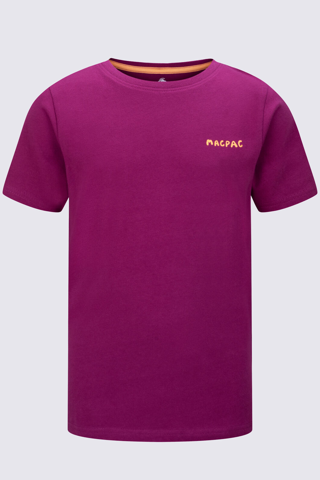 Magenta crew tee