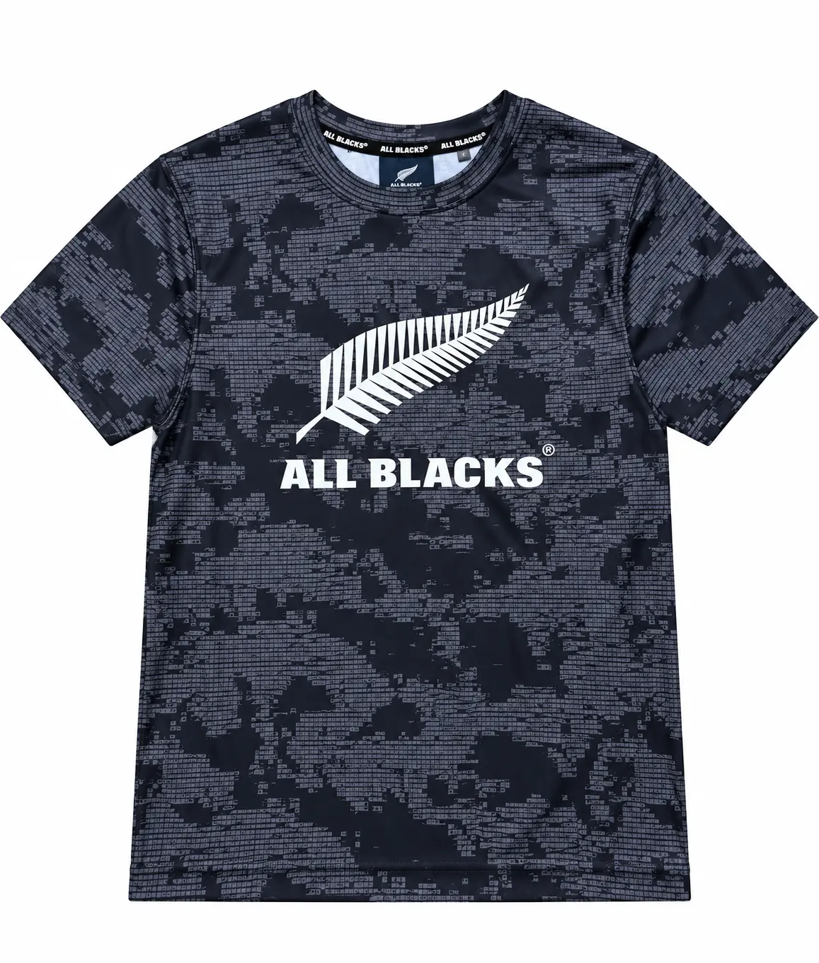 All Blacks camo athletic tee