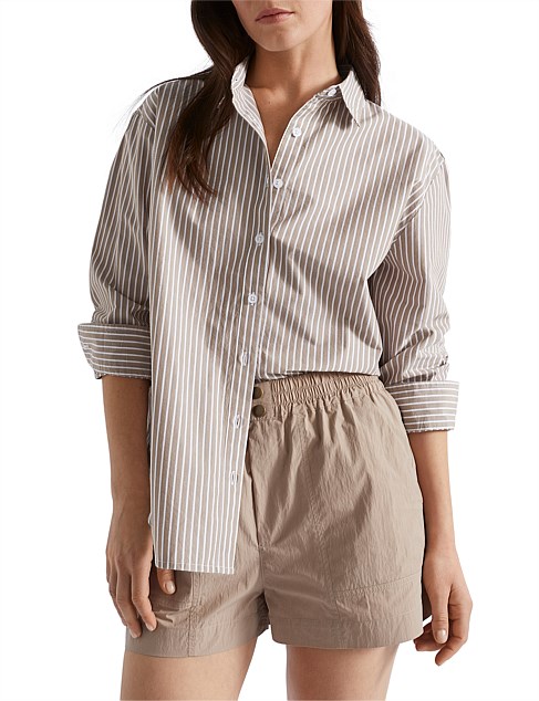 Striped shirt and short