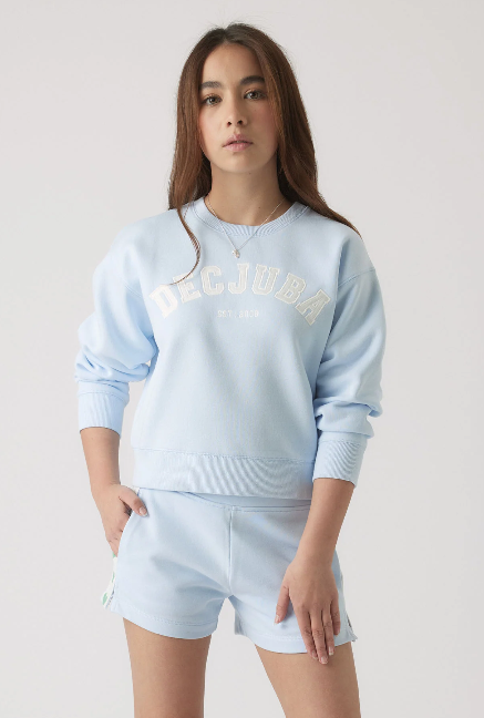 Sweatshirt and shorts set