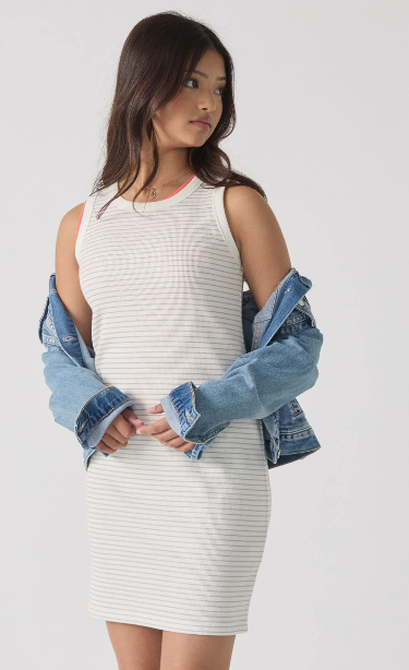 Lurex tank dress