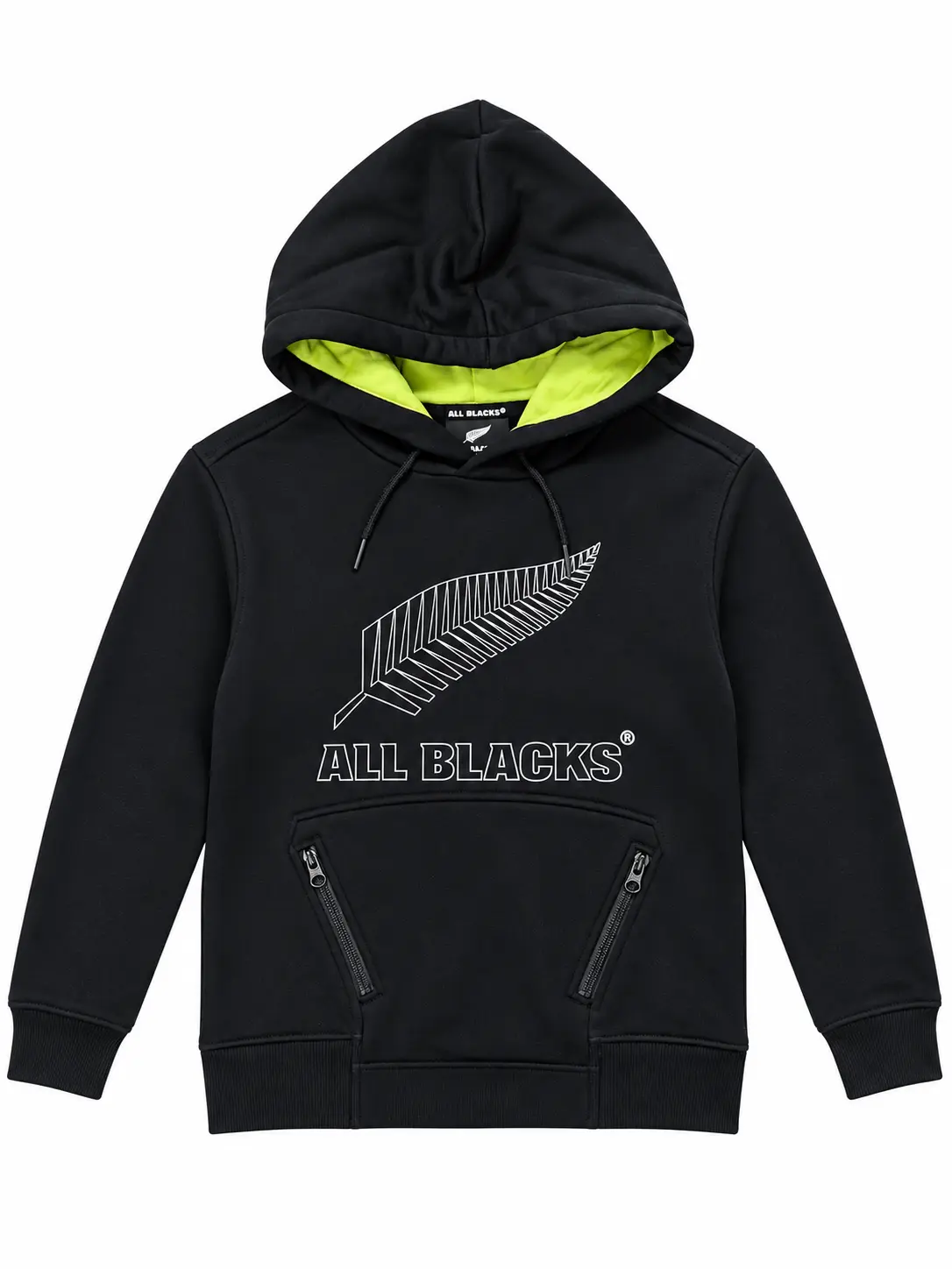 All Blacks silver fern hoodie
