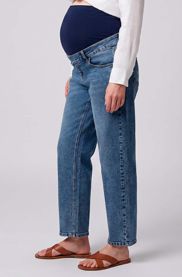 Maternity straight jean